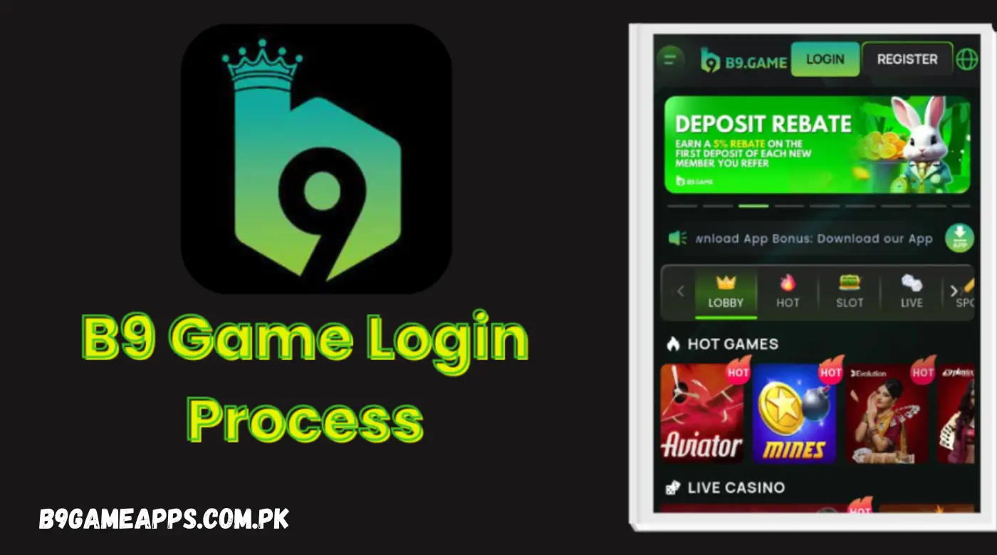 LOGIN ON B9 GAMES